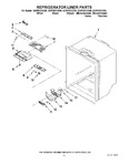 Diagram for 04 - Refrigerator Liner Parts