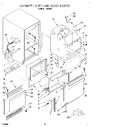 Diagram for 02 - Cabinet Liner And Door, Literature