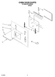 Diagram for 02 - Oven Door Parts