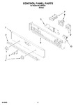 Diagram for 04 - Control Panel Parts