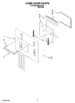 Diagram for 02 - Oven Door Parts