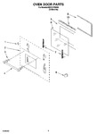 Diagram for 02 - Oven Door Parts