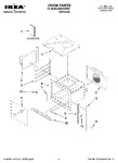 Diagram for 01 - Oven Parts