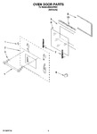 Diagram for 02 - Oven Door Parts