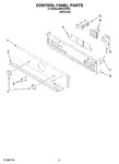 Diagram for 04 - Control Panel Parts