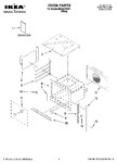 Diagram for 01 - Oven Parts