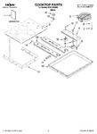 Diagram for 01 - Cooktop Parts