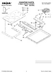 Diagram for 01 - Cooktop Parts, Optional Parts (not Included)