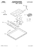 Diagram for 01 - Cooktop Parts