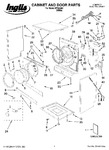 Diagram for 01 - Cabinet And Door Parts