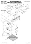 Diagram for 01 - Range Hood Parts