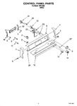 Diagram for 02 - Control Panel Parts