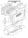 Diagram for 03 - Door And Drawer Parts