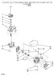 Diagram for 04 - Brake, Clutch, Gearcase, Motor And Pump Parts