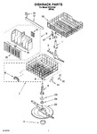 Diagram for 05 - Dishrack Parts