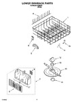 Diagram for 06 - Lower Dishrack Parts