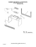 Diagram for 06 - Cabinet And Installation Parts