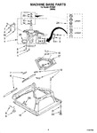 Diagram for 05 - Machine Base Parts