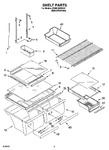 Diagram for 03 - Shelf Parts