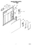 Diagram for 02 - Inner Door Parts