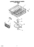 Diagram for 06 - Lower Dishrack Parts, Optional Parts (not Included)