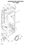 Diagram for 02 - Refrigerator Liner Parts