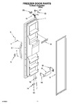 Diagram for 07 - Freezer Door Parts