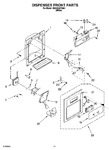 Diagram for 08 - Dispenser Front Parts