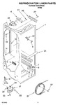 Diagram for 02 - Refrigerator Liner Parts