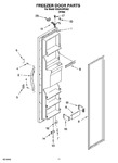 Diagram for 07 - Freezer Door Parts