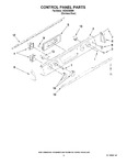 Diagram for 02 - Control Panel Parts