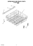 Diagram for 09 - Upper Rack And Track Parts