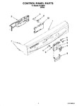 Diagram for 02 - Control Panel Parts