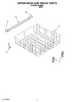 Diagram for 09 - Upper Rack And Track Parts