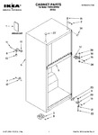 Diagram for 01 - Cabinet Parts