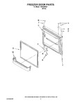 Diagram for 03 - Freezer Door Parts