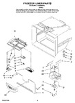 Diagram for 02 - Freezer Liner Parts