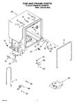 Diagram for 07 - Tub And Frame Parts