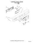 Diagram for 02 - Control Panel Parts