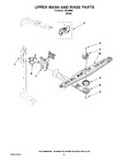 Diagram for 07 - Upper Wash And Rinse Parts