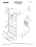 Diagram for 01 - Cabinet Parts