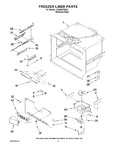 Diagram for 02 - Freezer Liner Parts