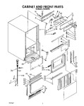 Diagram for 03 - Cabinet And Front