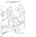 Diagram for 02 - Cabinet Liner And Door, Literature