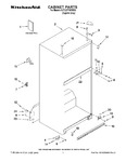 Diagram for 01 - Cabinet Parts