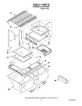 Diagram for 04 - Shelf Parts