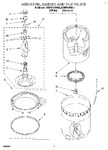 Diagram for 05 - Agitator, Basket And Tub