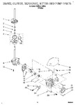 Diagram for 04 - Brake, Clutch, Gearcase, Motor And Pump