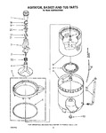 Diagram for 06 - Agitator, Basket And Tub