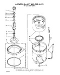 Diagram for 05 - Agitator, Basket And Tub